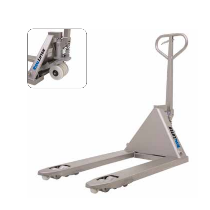 INOX ročni paletni viličar TOTAL LIFTER 2500 kg - 145002580